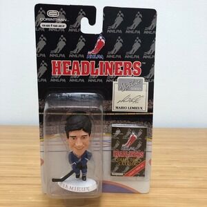 Corinthian Headliners Mario Lemieux NHL Figure Unisex Blue‎ Signature 1996